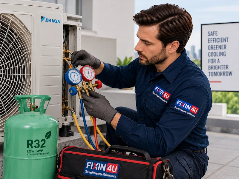 Fixin4u refrigerant and F-Gas services in London